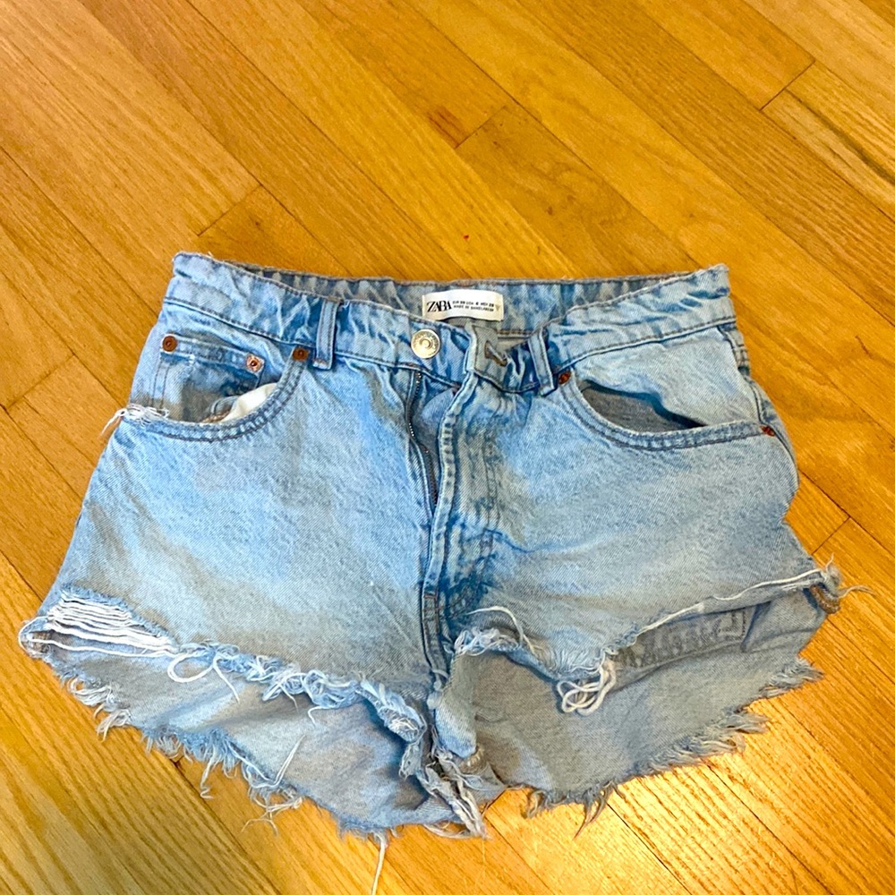 Zara jean shorts